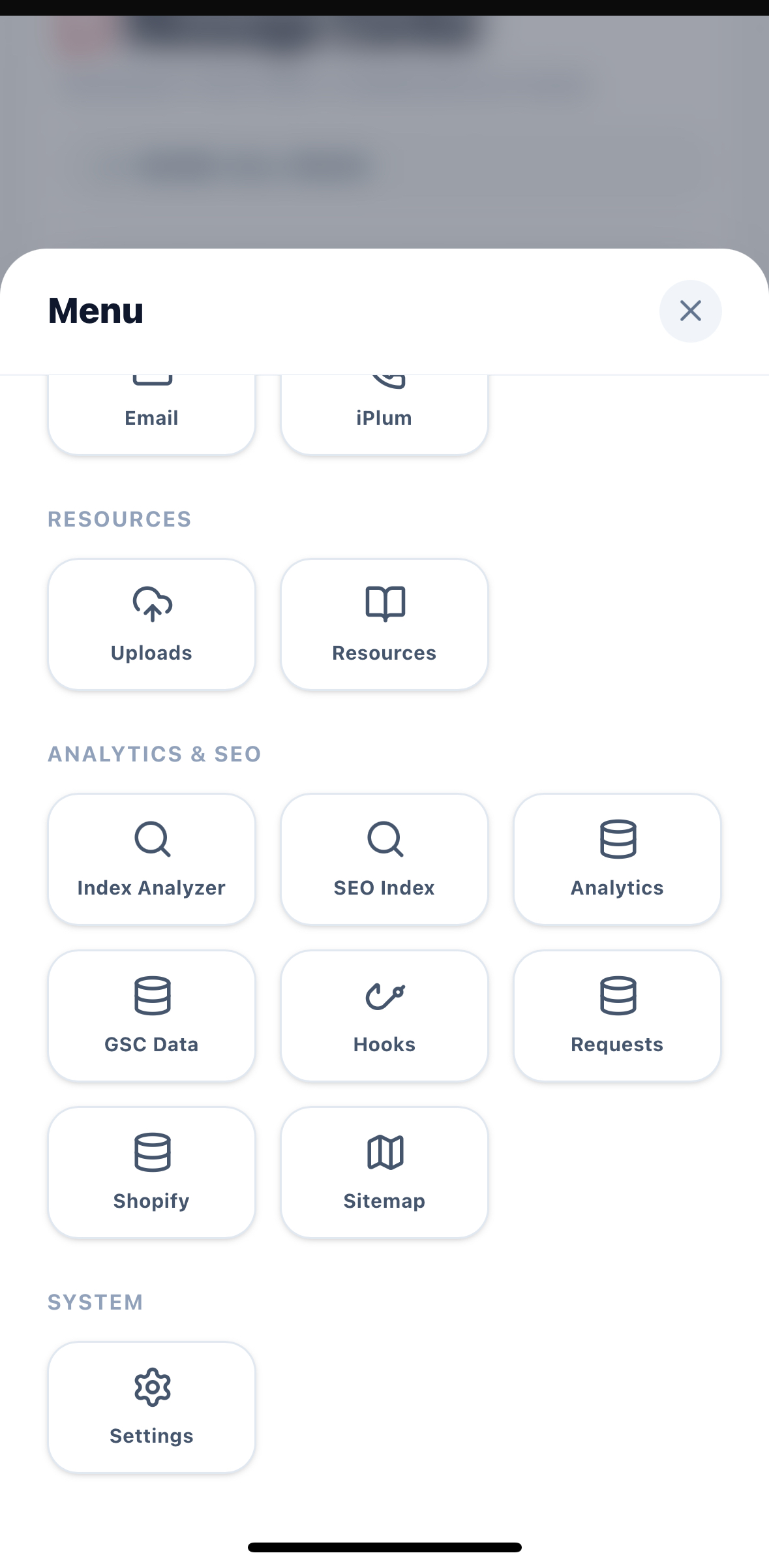 TradepilotUSA Navigation Menu